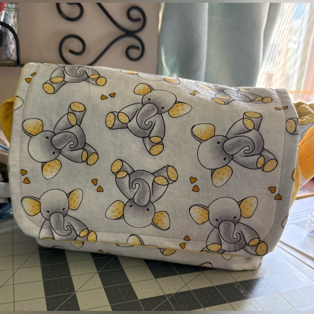 DIY handcrafted kids diaper bag set - Picture 3 of 5